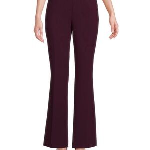 Calvin Klein Women's Burgundy Flared Pants